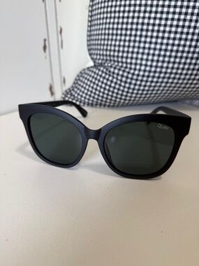 Quay Australia “It’s My Way” Oversized Black Sunglasses